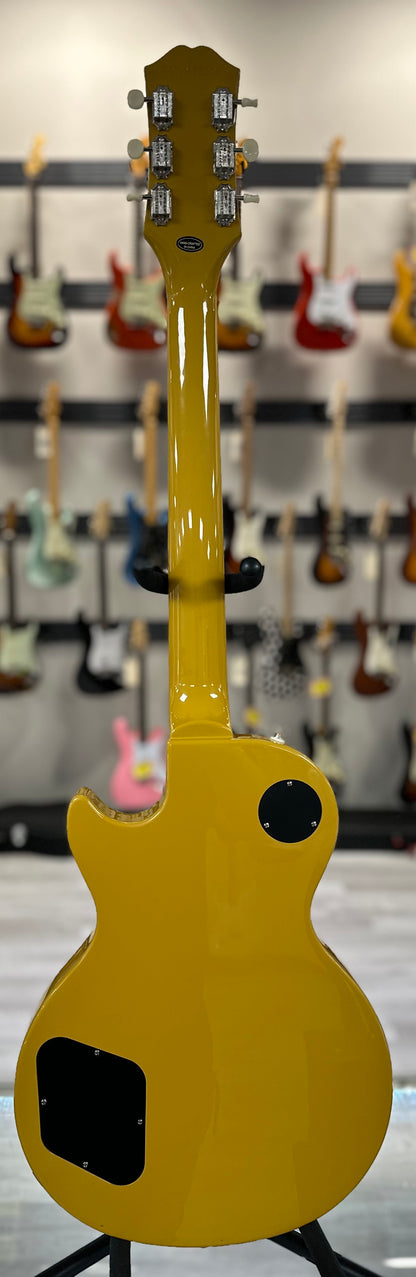 Full back of Used Epiphone Les Paul Special TV Yellow TSS4471