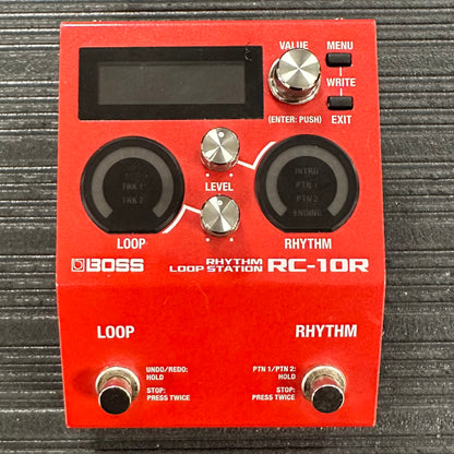 Top of Used Boss RC10R Looper w/box TSS4164