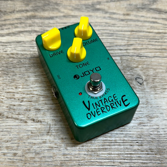 Top angle of Used Joyo Vintage Overdrive TSU15330.