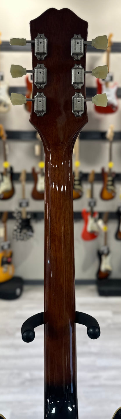 Back of neck of Used Epiphone Inspired By Gibson ES-335 Sunburst TSS4507