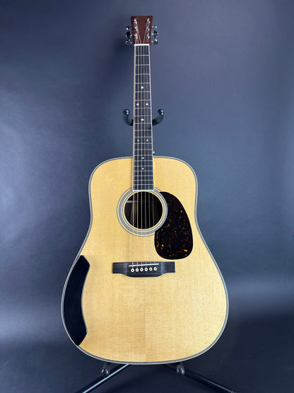 Full front of Used Martin HD-35 Natural.