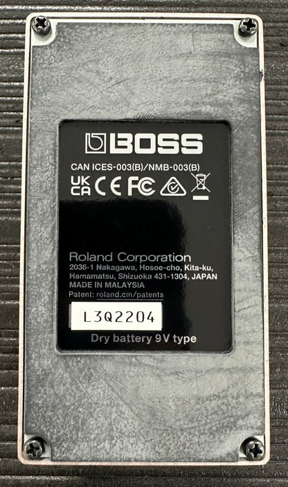 Bottom of Used Boss RC-5 LoopStation TSS4407