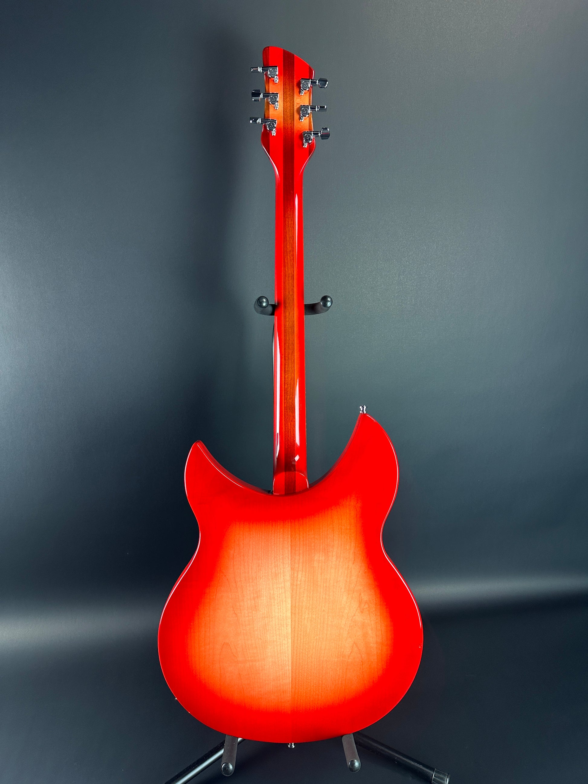 Full back of Used 2017 Rickenbacker 330 Fireglo.