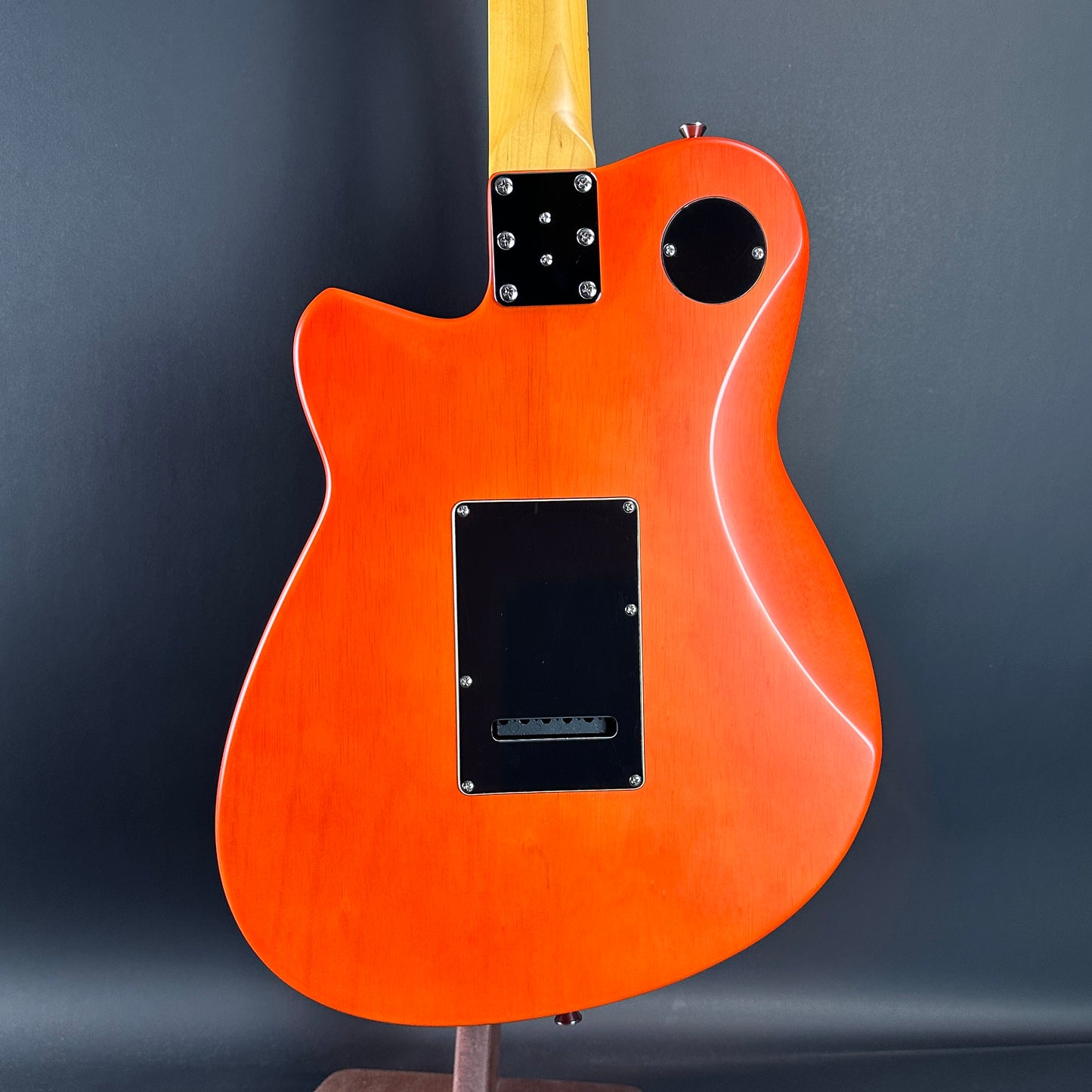 Used Reverend Reeves Gabriel Signature Satin Orange Flame w/case TSU18970