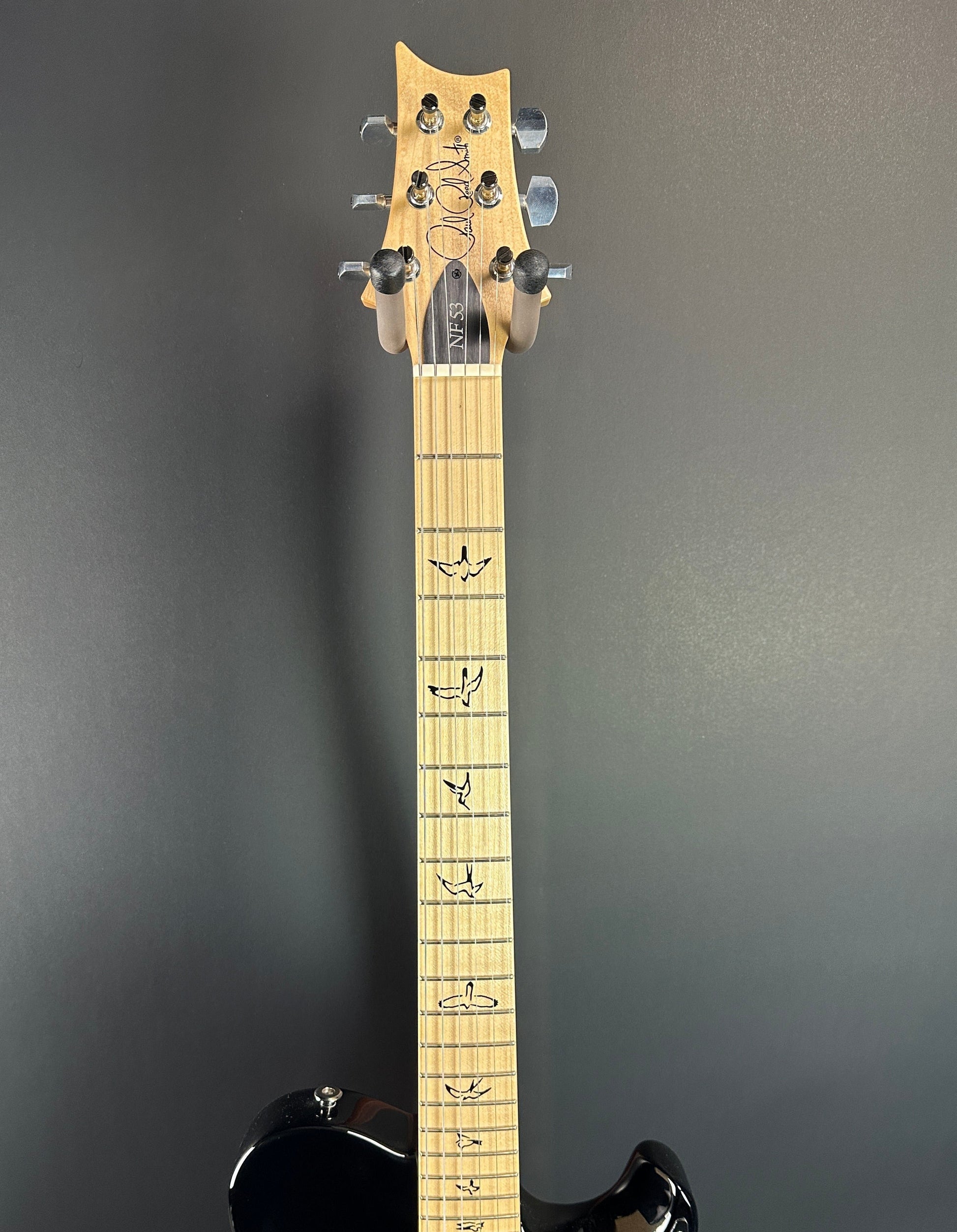 Fretboard of Used PRS NF53 Black.