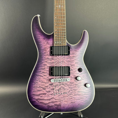 Front of Used Schecter C1 Platinum.