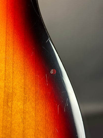 Mark on back of Used Fender Classic Series '72 Telecaster Custom 3-Color Sunburst.