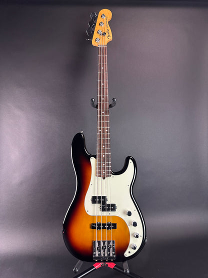 Full front of Used Fender Ultra Precision Bass Ultraburst.