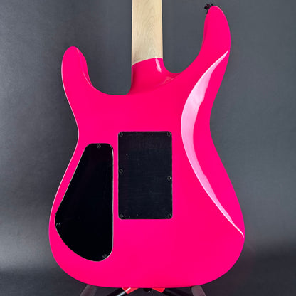 Back of Used Jackson Pro Series SL2M Magenta.