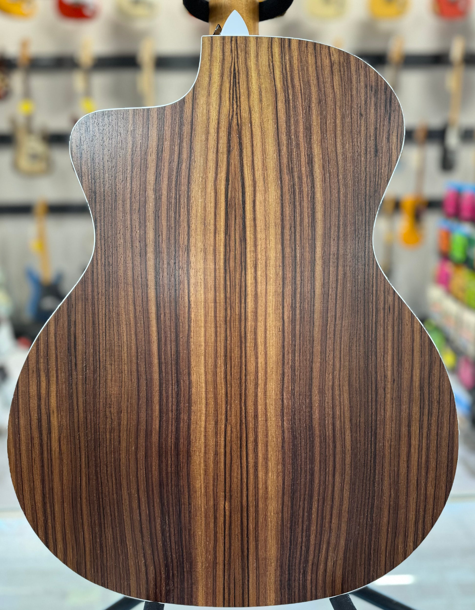 Back of Used Taylor 214ce Natural w/bag