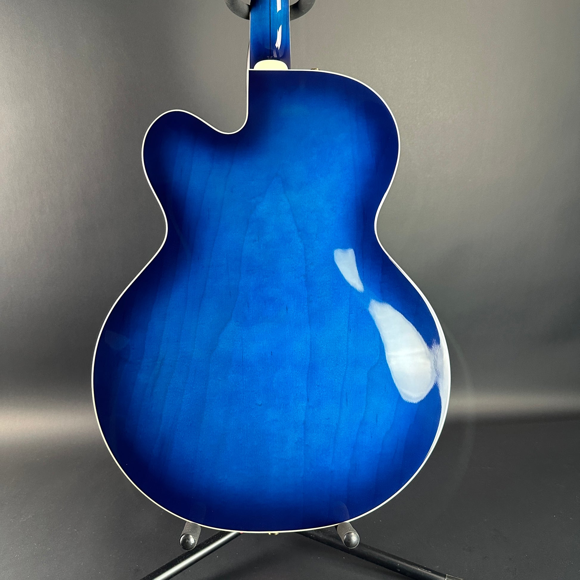 Back of Used Gretsch G6120 SB Blueburst.