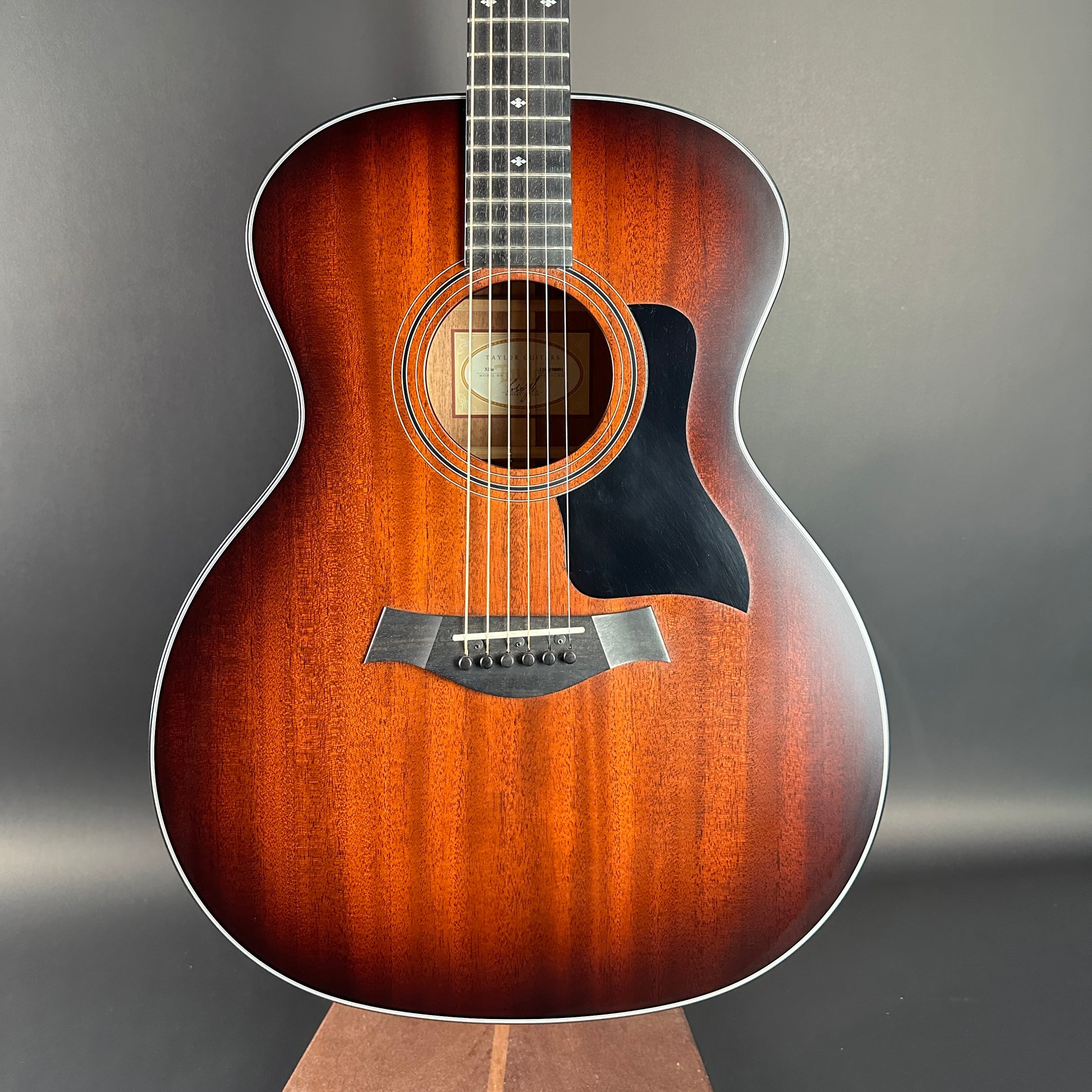 Front of Used Taylor 324e Shaded Edgeburst.