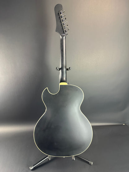 Full back of Used Guild Starfire I Jet P90 Black.