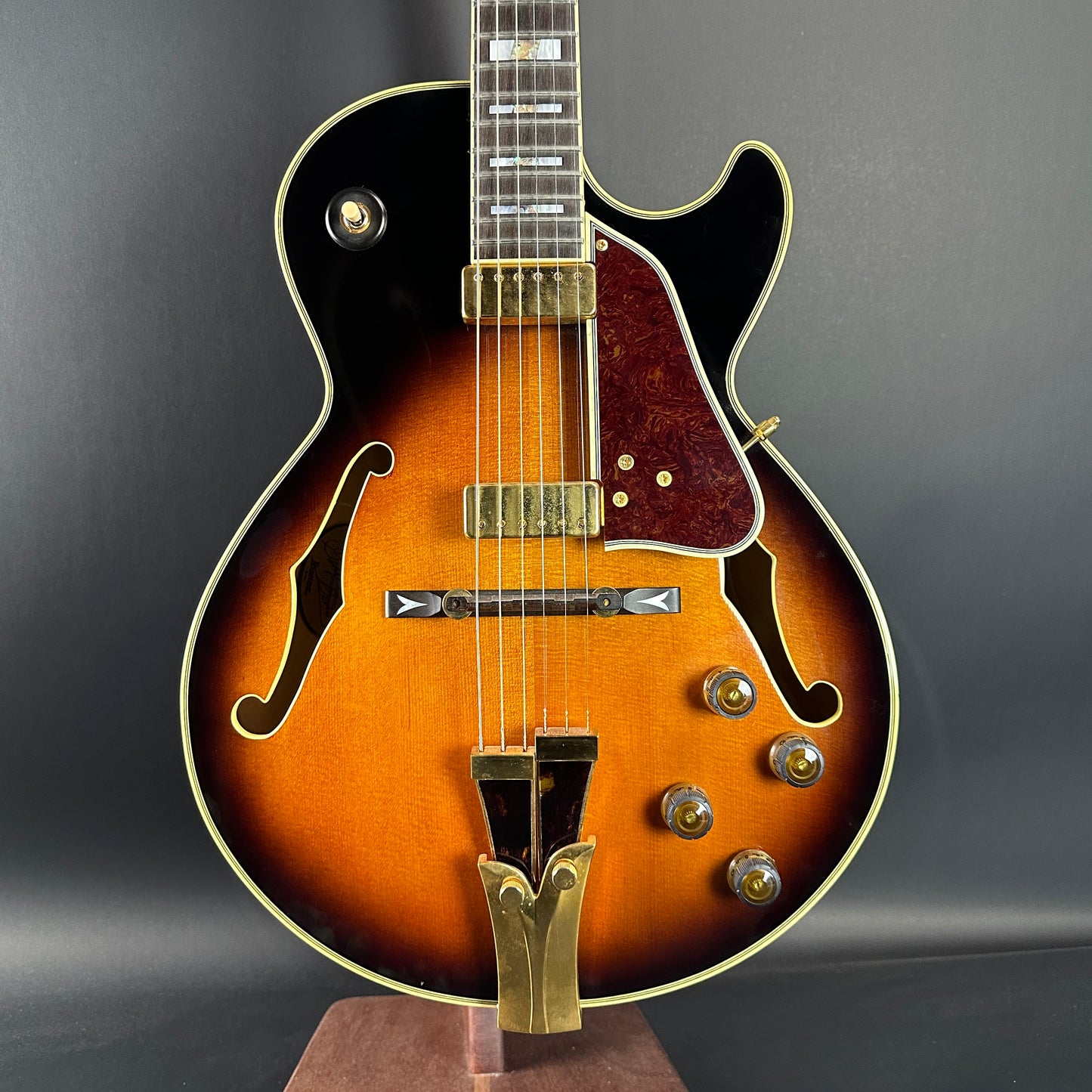 Front of Used Ibanez GB10 George Benson.