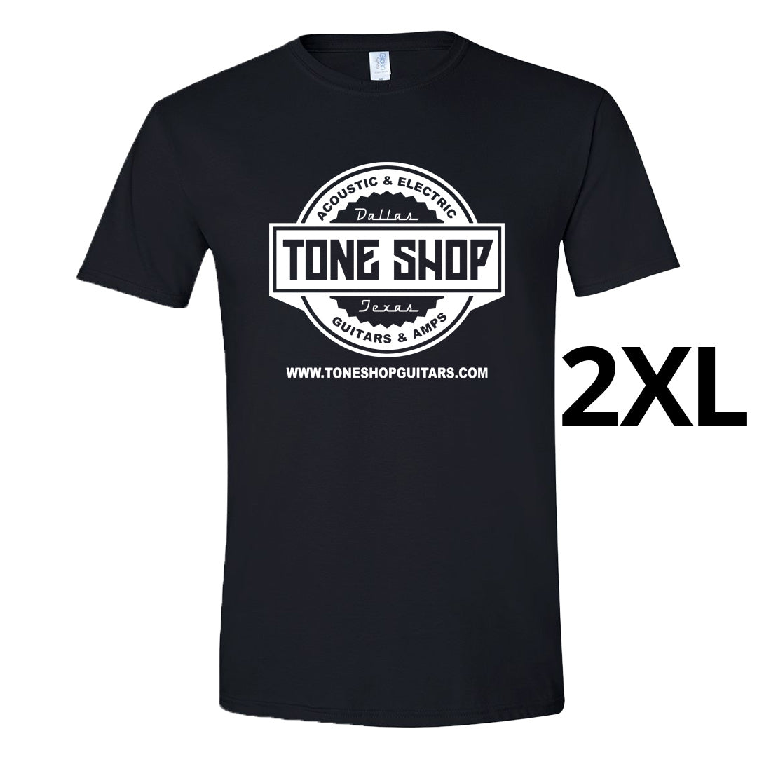 Tone Shop Guitars 2XL Black Tee