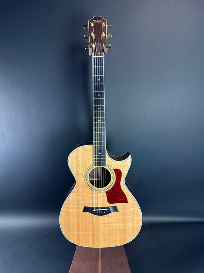 Full front of Used 1992 Taylor 812c Florentine Cutaway.