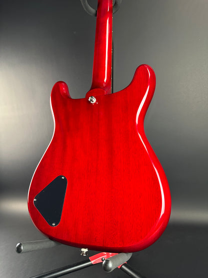 Back angle of Used Epiphone Coronet Cherry.