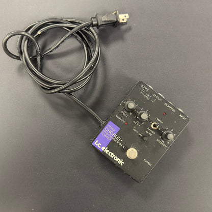 Top of Used TC Electronic Chorus+ Pitch Modulation & Flanger Pedal TSS4894