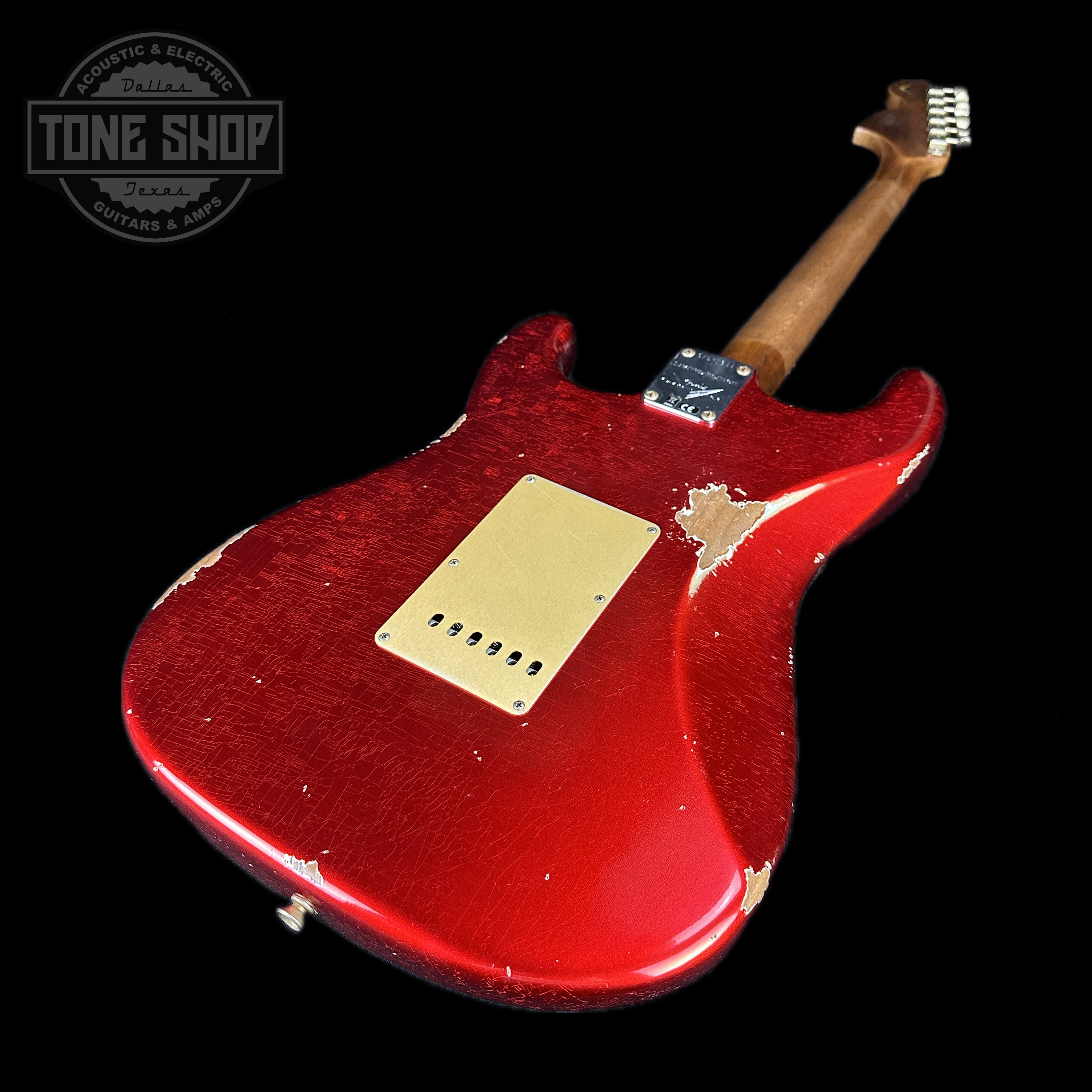 Fender Custom Shop Ltd Roasted Big Head Strat Relic Aged Candy Apple Red  w/case
