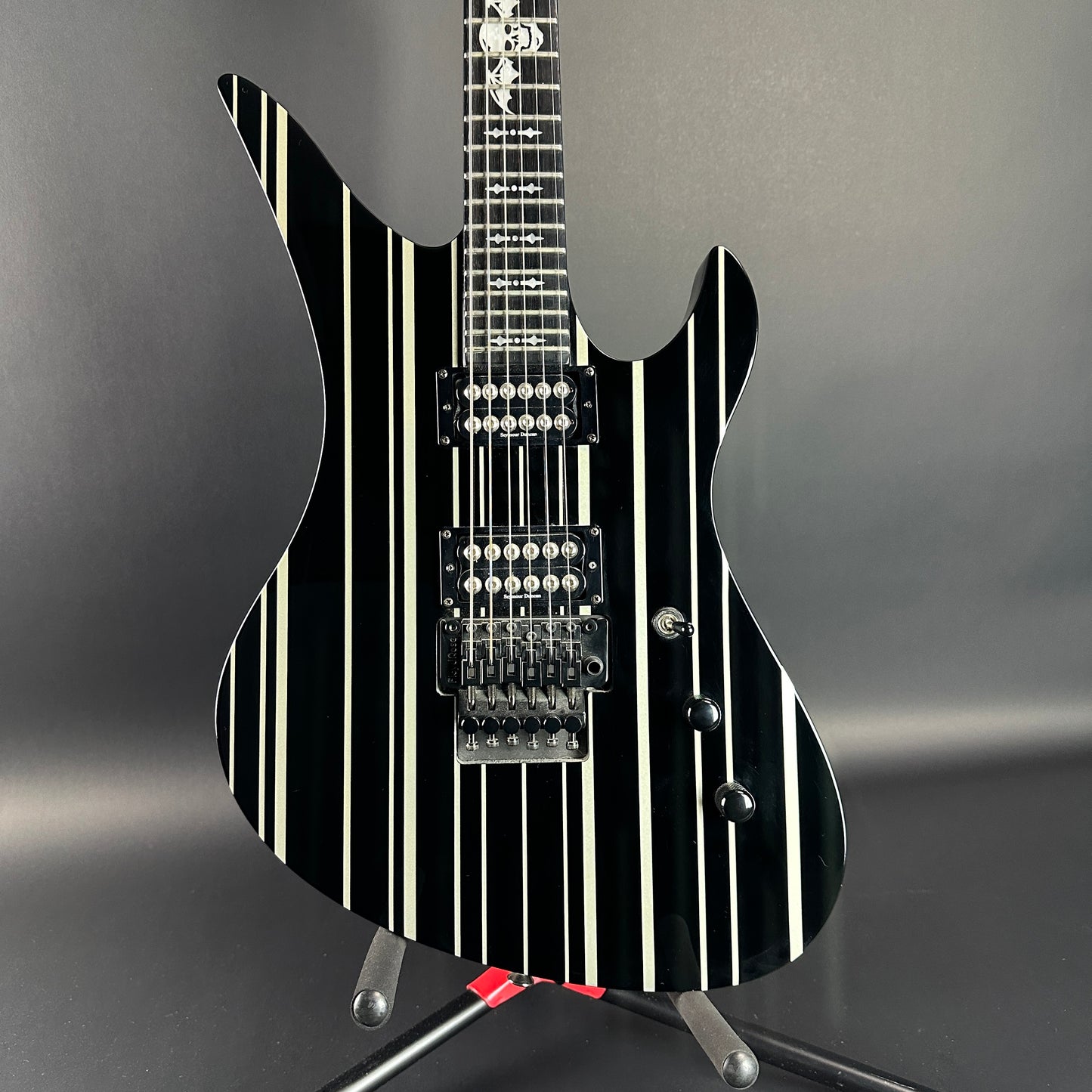 Front of Used Schecter Synyster Gates.