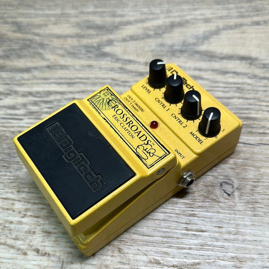 Top of Used Digitech Crossroads Eric Clapton.