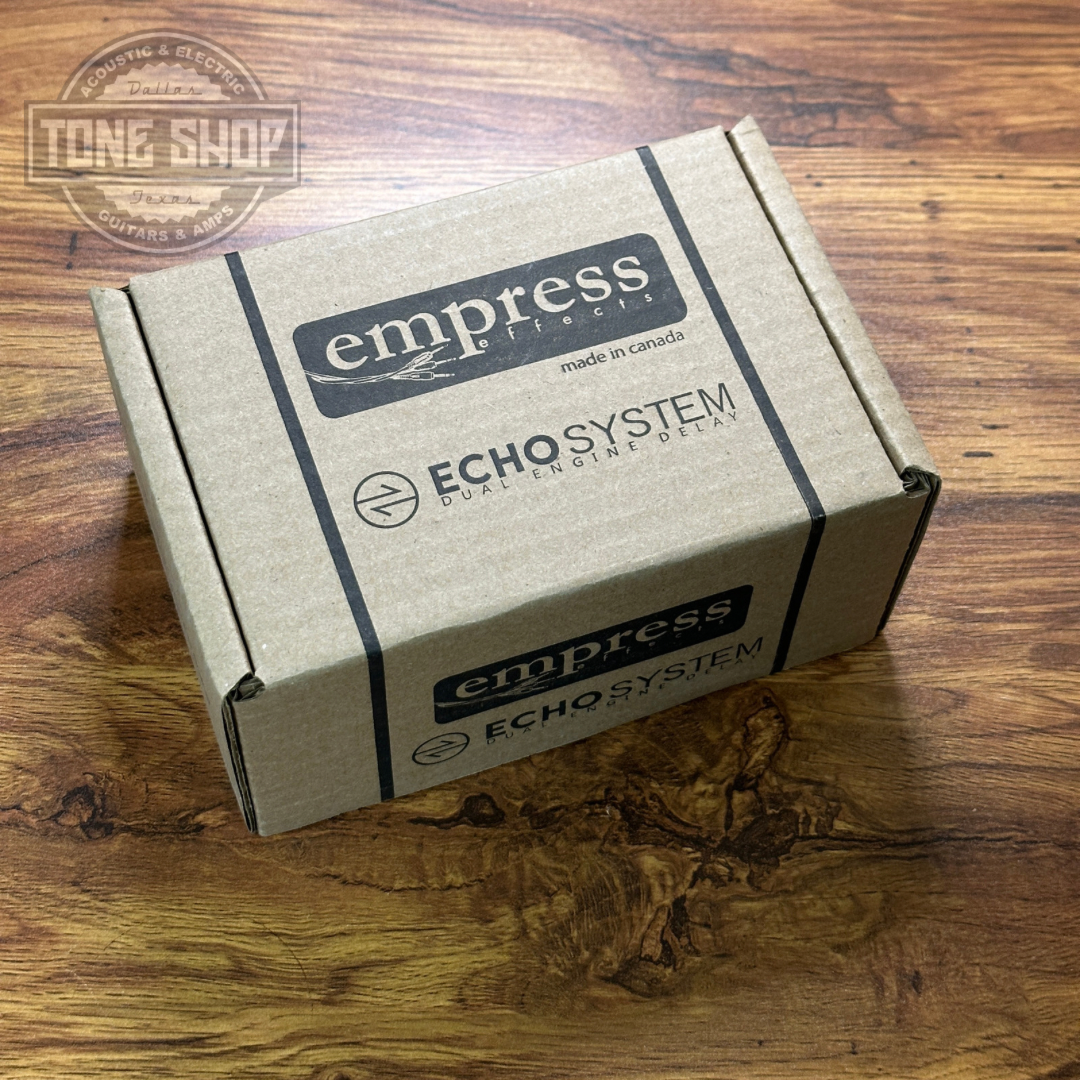 Box for Used Empress Echosystem Dual Engine Delay.