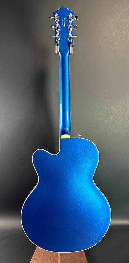 Full back of Used Gretsch G5420T Blue.