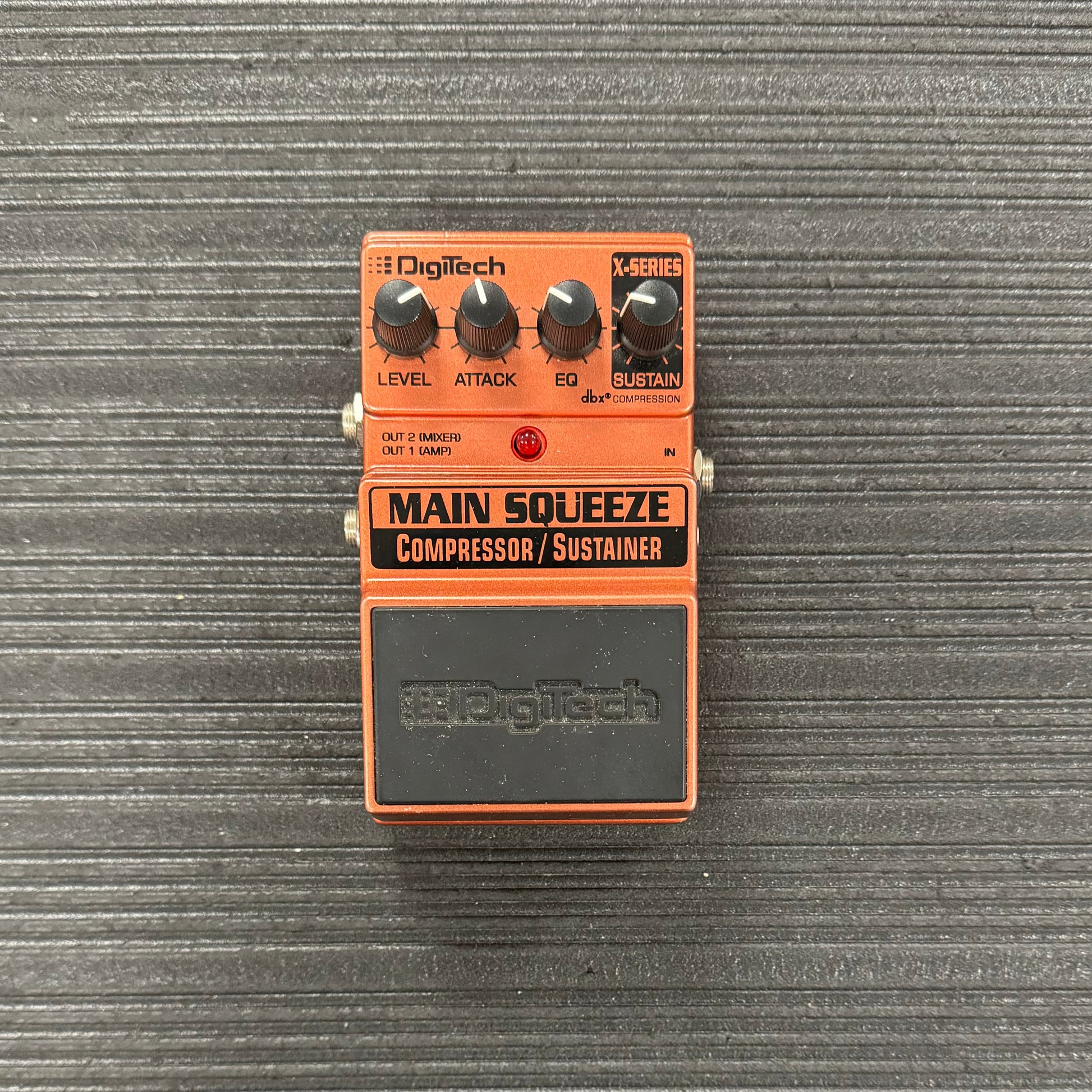 Top of Used DigiTech X-Series Main Squeeze Compressor w/box 