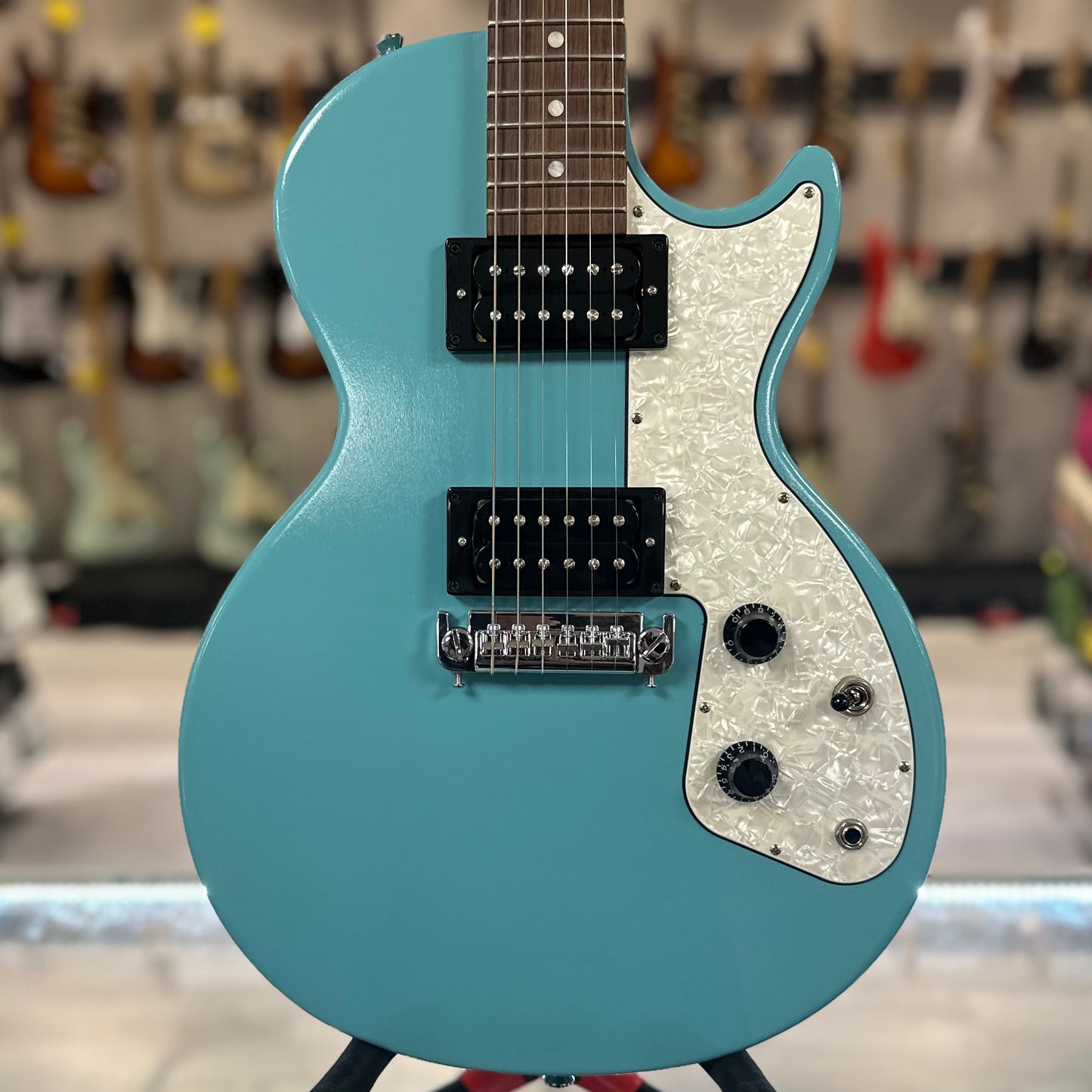 Used Gibson S-Series M2 Teal Blue w/bag TSS4670