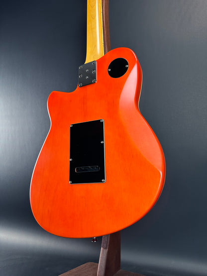 Used Reverend Reeves Gabriel Signature Satin Orange Flame w/case TSU18970