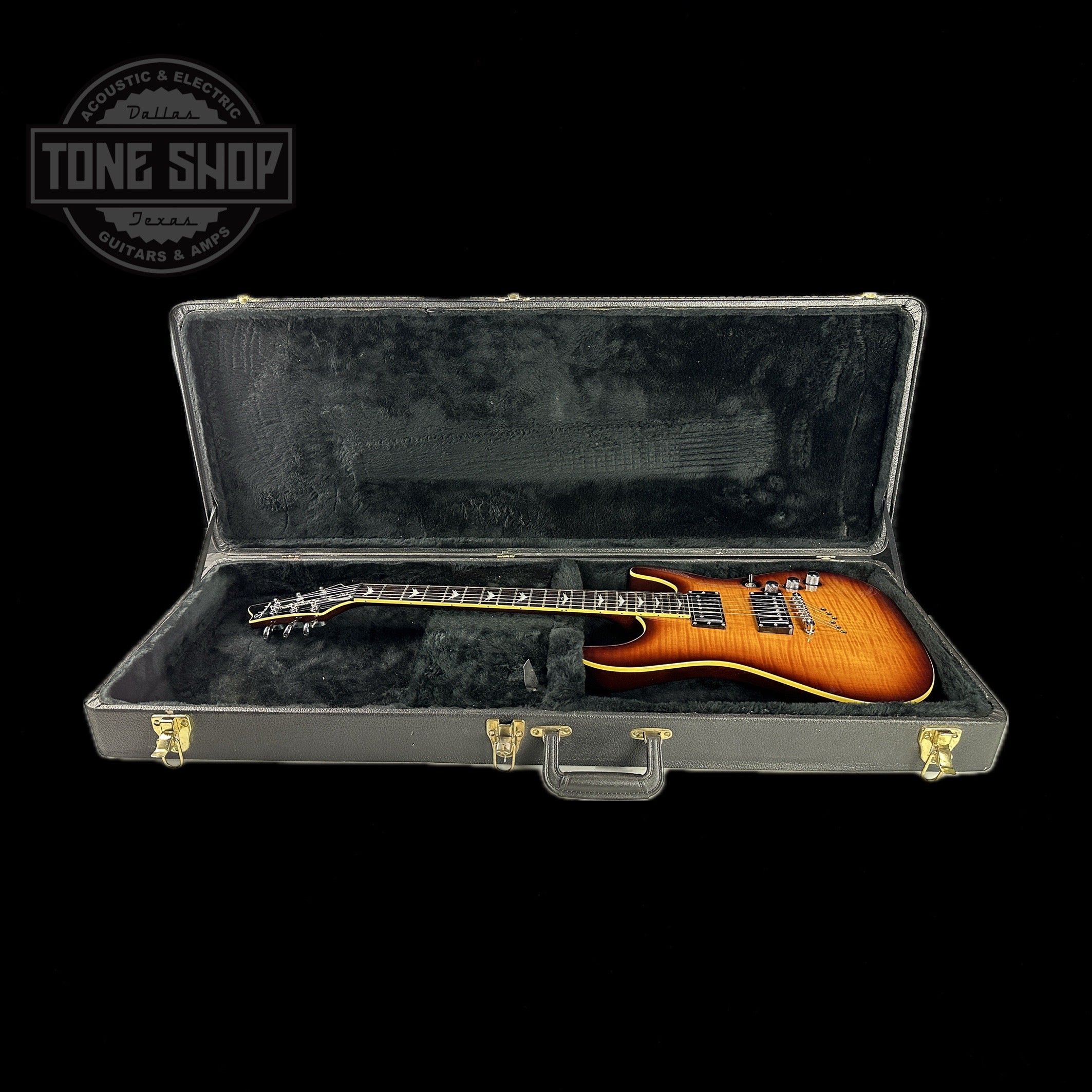 Schecter c1 guitar deals case