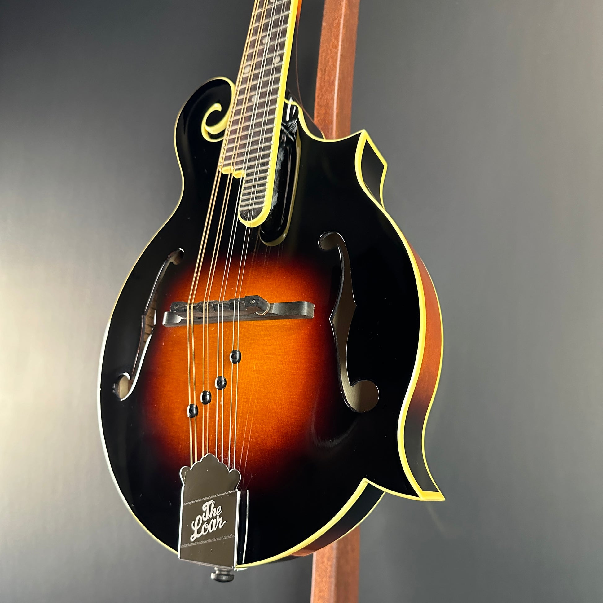 Front angle of Used The Loar LM-520-VS Mandolin.