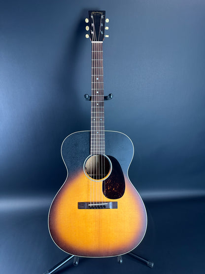 Full front of Used Martin 000-17 Whiskey Sunset.