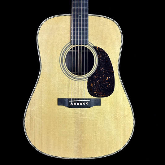 Front of body of Martin Custom Shop 28 Style Dread Adirondack/EIR.