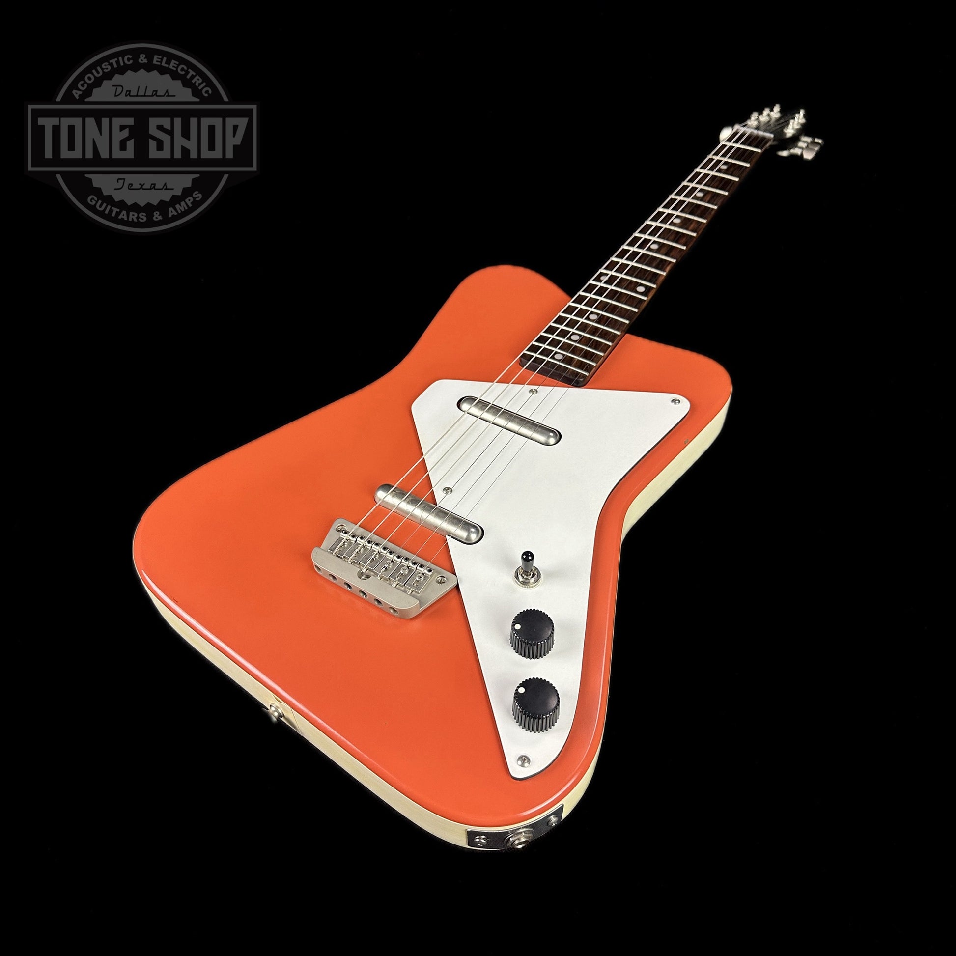 Front angle of Used Danelectro Dano Pro Reissue.