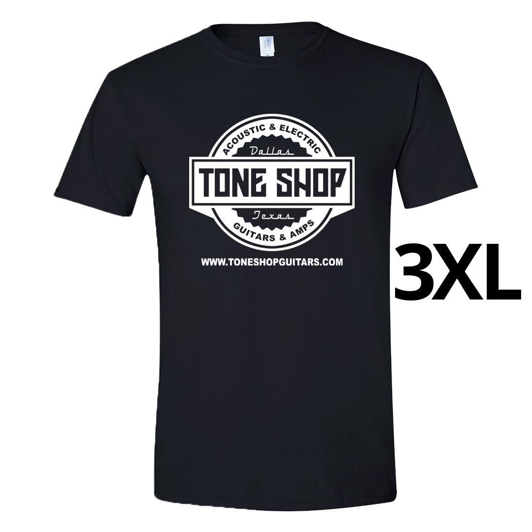 Tone Shop Guitars 3XL Black Tee