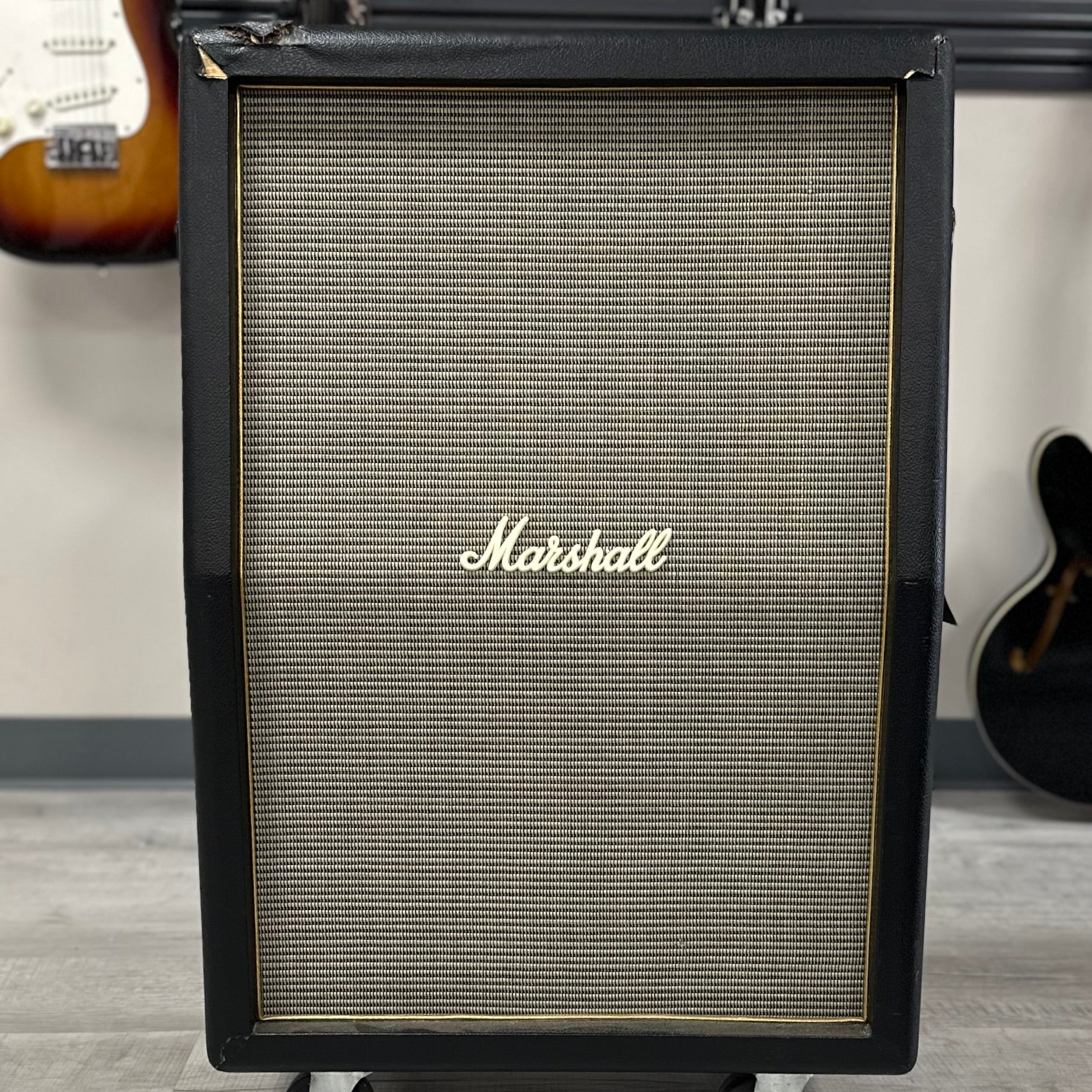 Front of Used Marshall Origin ORI212A 2x12 Cab TSS4319