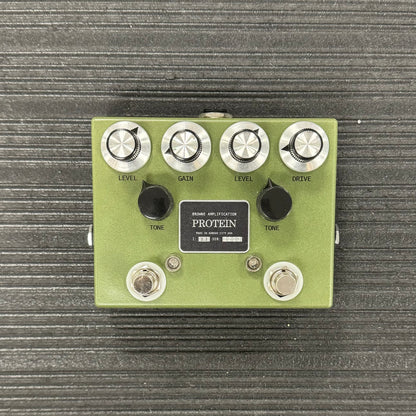 Top of Used Browne Amplification The Protein Dual Overdrive V2