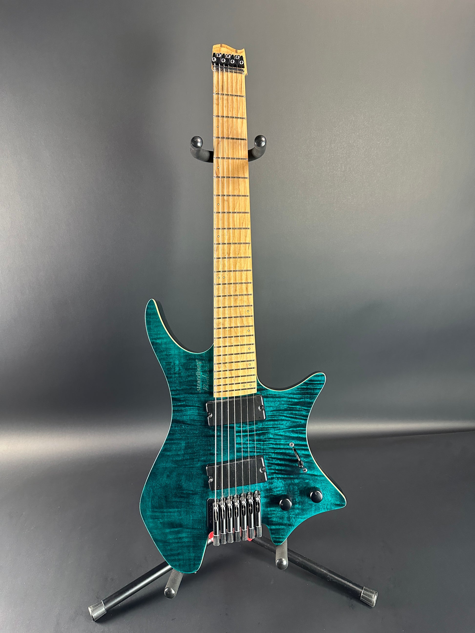 Full front of Used Strandberg Boden Standard 7 Green.