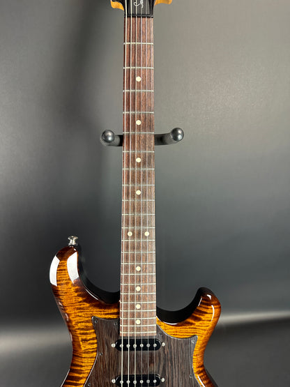 Fretboard of Used Knaggs Severn Trem SSS Sunflower.