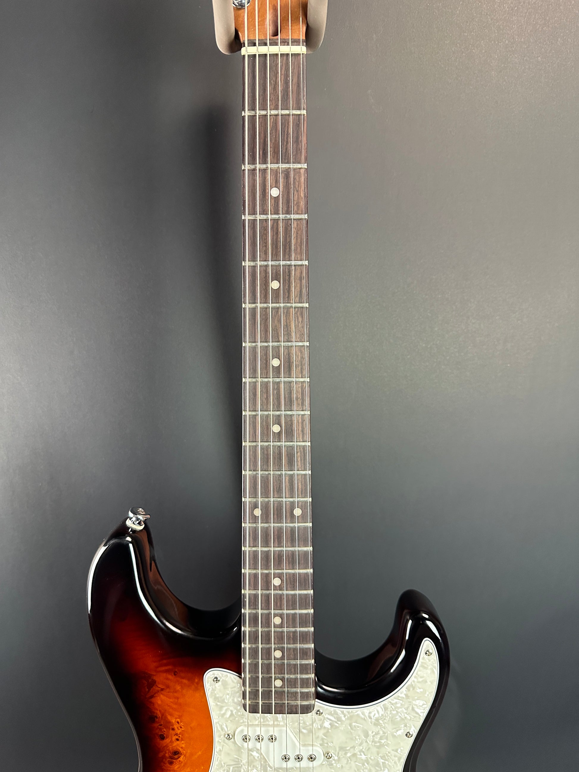 Fretboard of Used G&L Comanche Tribue Sunburst.