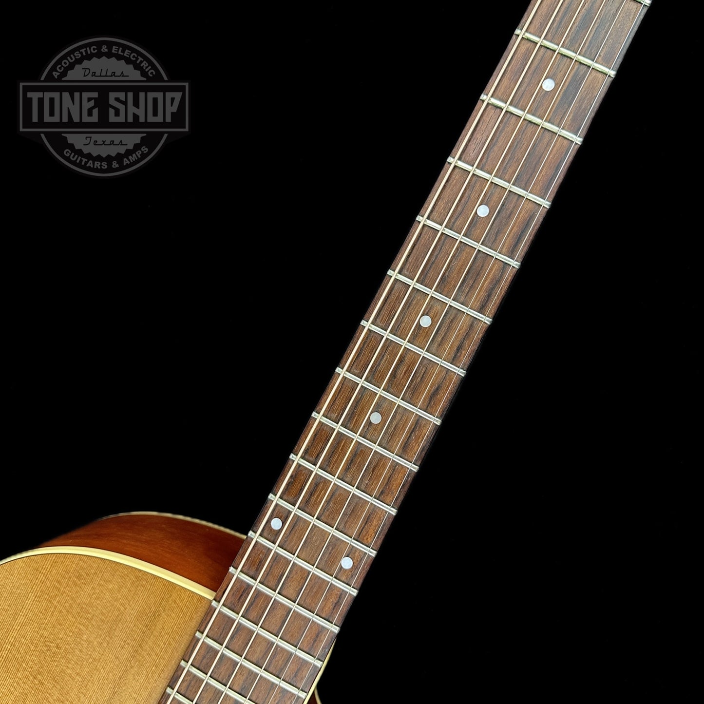 Fretboard of Used Seagull S6+CW Natural.