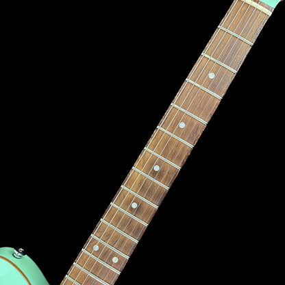 Fretboard of Used G&L ASAT HH Surf Green P90.