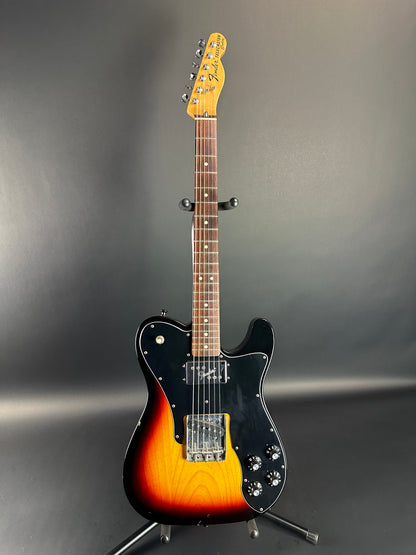 Full front of Used Fender Classic Series '72 Telecaster Custom 3-Color Sunburst.