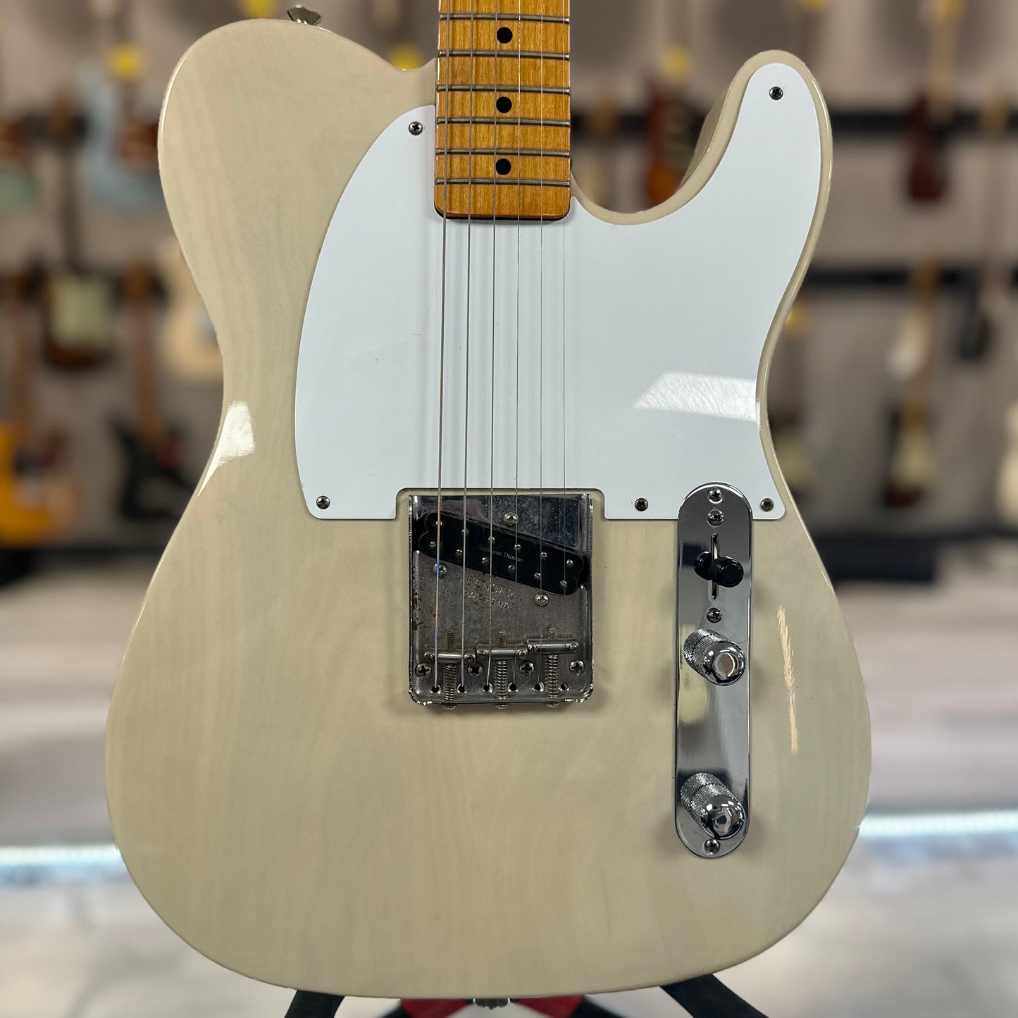 Front of Used 2007 Fender Classic Series 50s Esquire White Blonde w/bag TSS4539