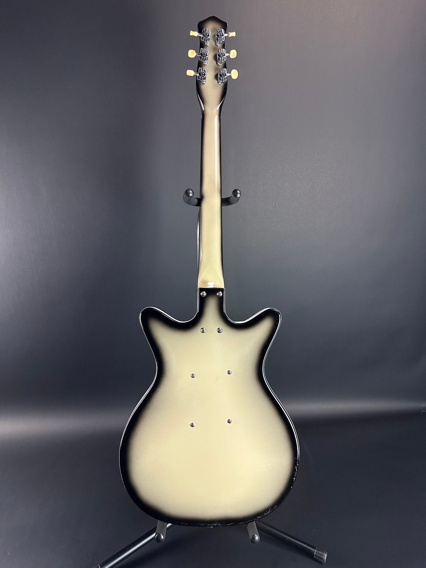 Full back of Used Danelectro '59 DC Blackburst.