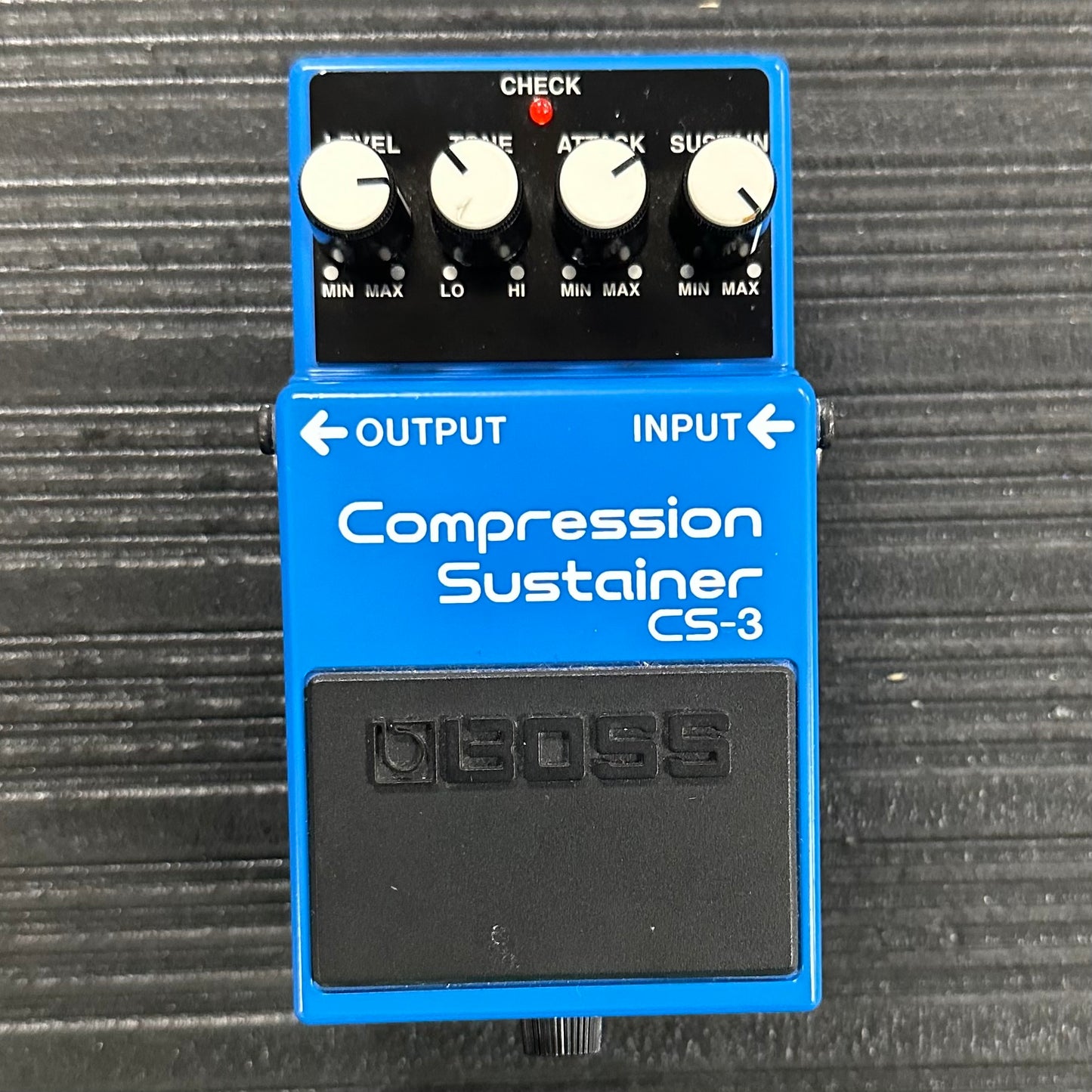 Top of Used Boss CS-3 Compressor Pedal TSS4103