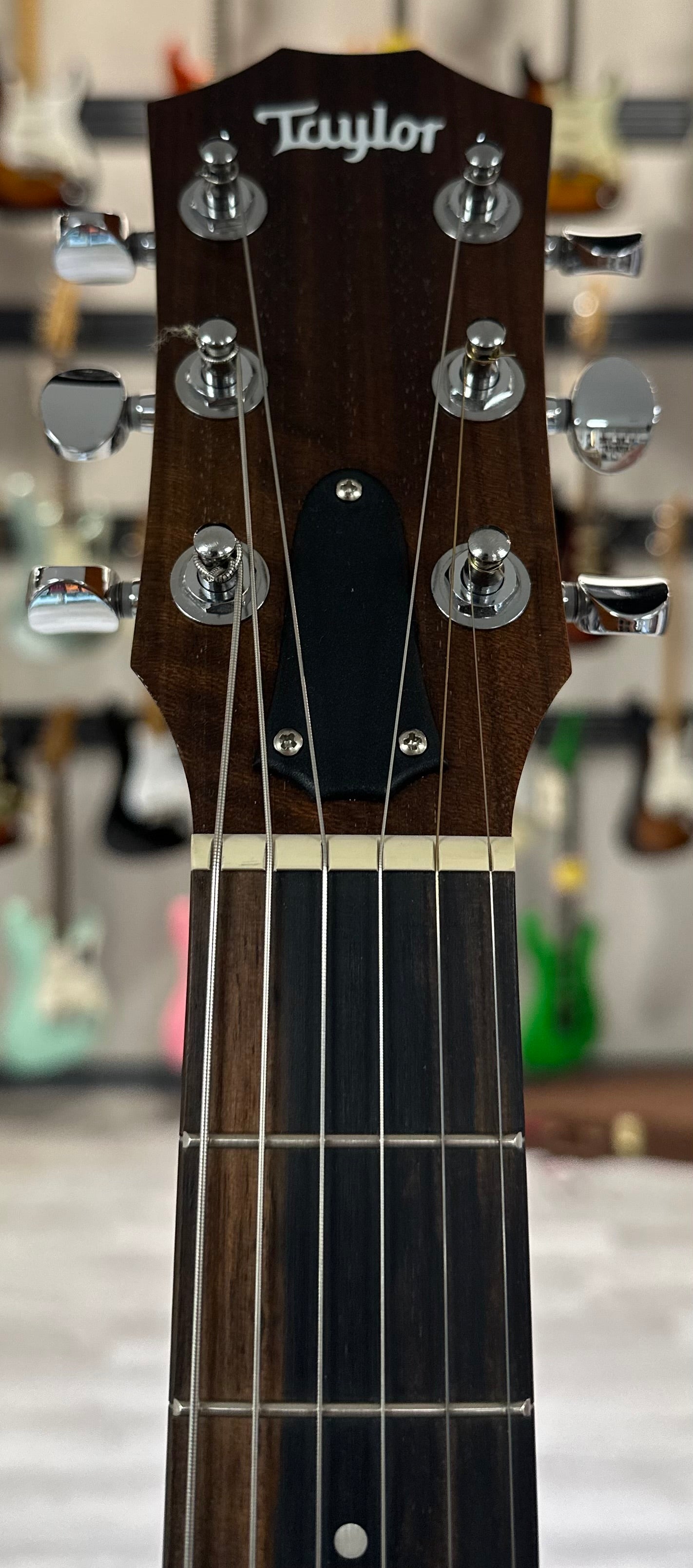 Headstock of Used Taylor GS-Mini Rowewood w/bag TSS4126