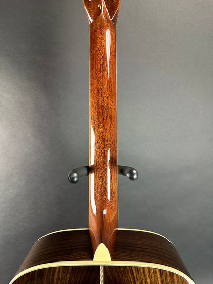 Back of neck of Used Martin D-42 Natural.