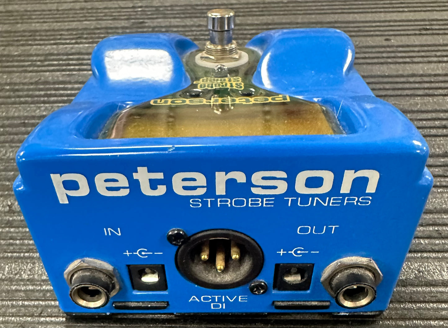 Back of Used Peterson V5-S Strobostomp Tuner Pedal TSS4459